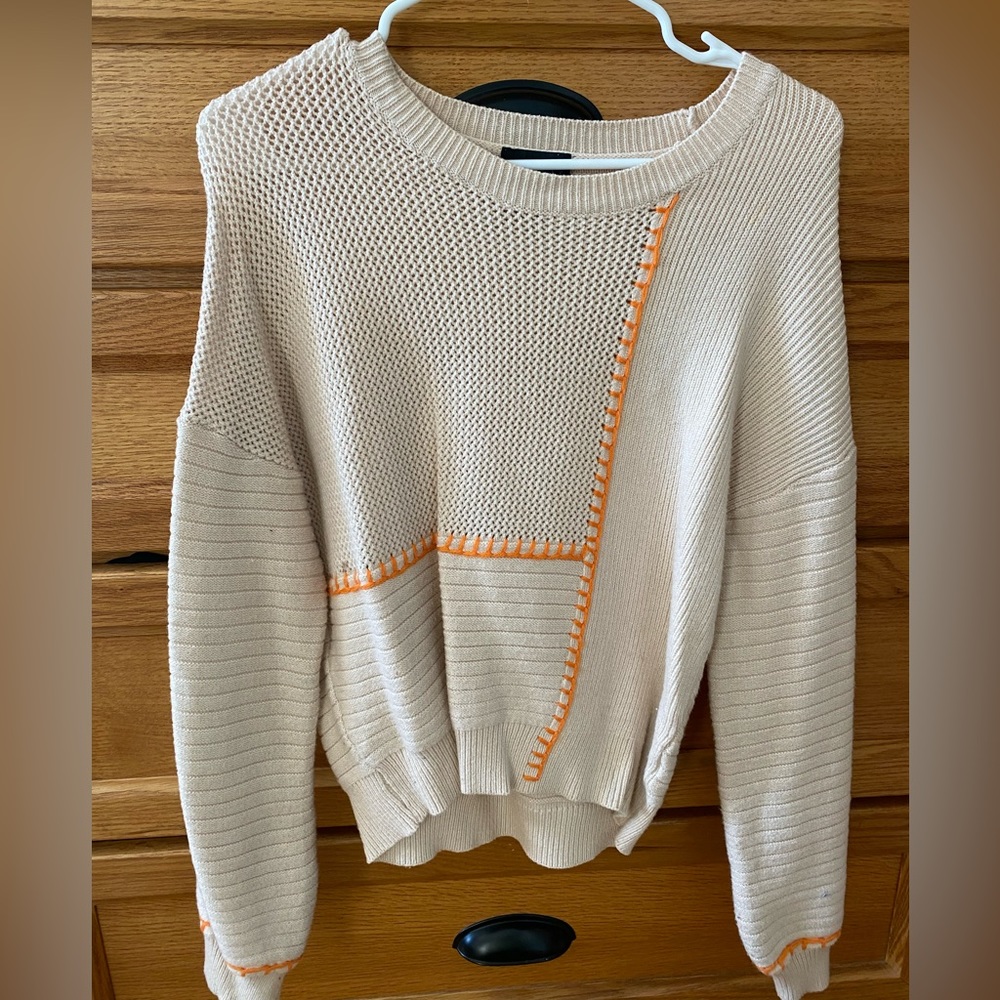 Tan sweater